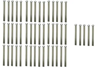 Produktbild von 50 Stück - Aufrollriemen 300 mm, Gewebeverstärkt, Kunststoff