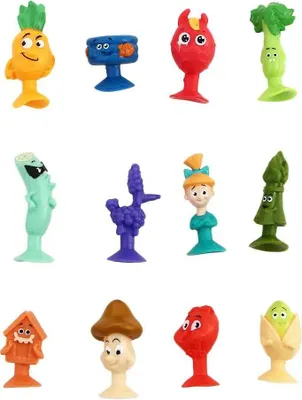 Obrázek produktu pro Figurky - Stikeez figurky s přísavkou 20 kusů. Mix druhů.