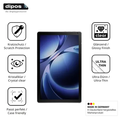 Produktbild von 2x Schutzfolie für Laptok KB1004L klar Displayschutzfolie Folie Display Schutz dipos