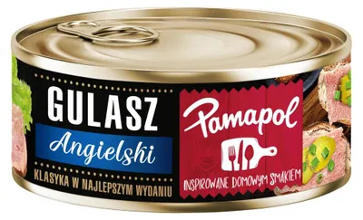 Produktbild von Pamapol  "Gulasz angielski" Fleischkonserve 300g