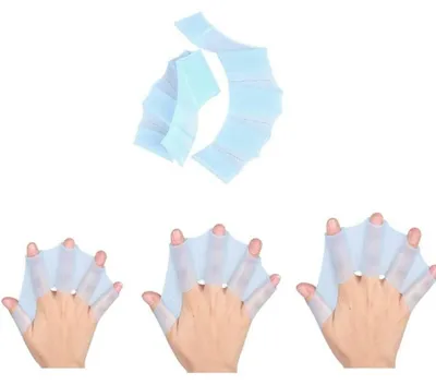 Obrázek produktu pro Silikonové plavecké rukavice pro vodní sporty