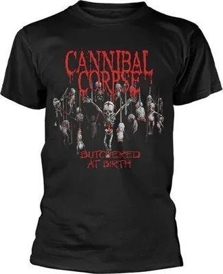 Zdjęcie produktu dla Cannibal Corpse Butchered At Birth 2015 Black L Koszulka