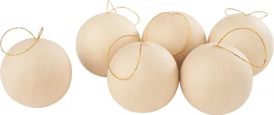 Produktbild von VBS Pappmaché Kugeln, 6 Stück, Ø ca.6cm