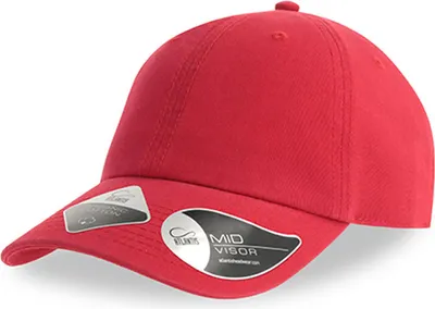 Image de Atlantis FRAC | Fraser Cap Dad-Cap Coton  - Couleur : Red - Taille : One Size