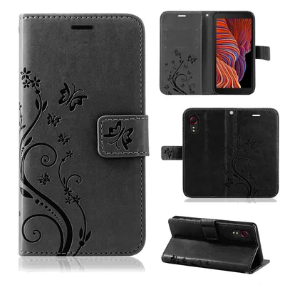 Produktbild von Schutz Hülle für Samsung Galaxy XCover 5 Handy Tasche Case Schale Flip Cover TPU