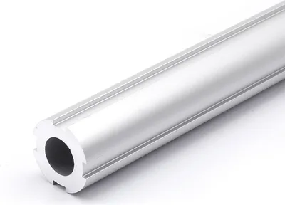 Produktbild von Länge 1260mm - Profilrohr Aluminium D30 schwer I-Typ Nut 8 Alu Rohre Profile