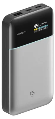 Immagine prodotto di Cuktech PB150S Powerbank da 100 W e 15000 mAh con USB-C, grigio