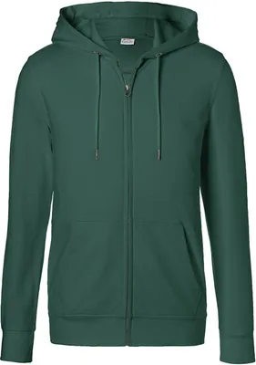 Produktbild von Kübler Shirts Kapuzen-Sweatjacke moosgrün Gr. 4XL