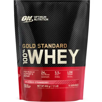 Immagine prodotto di Optimum Nutrition 100% Whey Gold Standard 450g Fragola