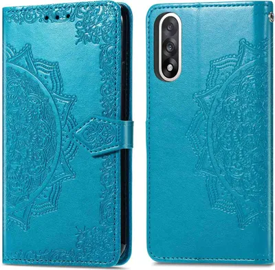 Obrázok produktu pre imoshion Mandala Bookcase pre OnePlus Nord 5 - tyrkysová