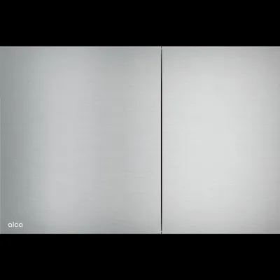 Produktbild von Alcadrain WC - Betätigungsplatte AIR-INOX Halbmatt Edelstahl