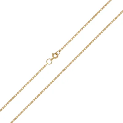Produktbild von Wunderschön 9 Karat (375) Gold Damen - Kette - 61cm; TRS19455L24