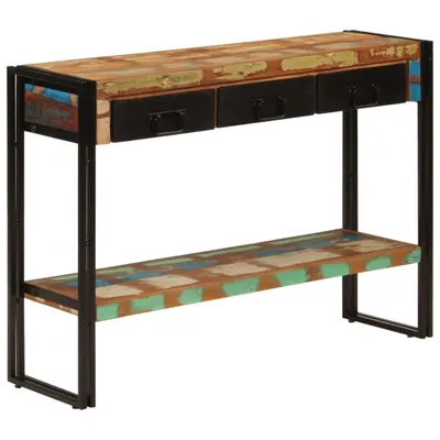 Produktbild von Konsolentisch 110x30x76 cm Altholz Massiv