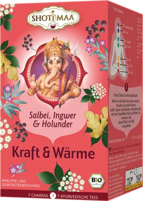 Produktbild von Kraft und Wärme Teemischung, 32 g