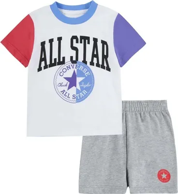 Produktbild von Sportset für Kinder Converse Blocked  Weiß - 5-6 Jahre