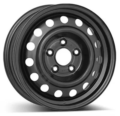 Produktbild von 15 Zoll Stahlfelge ALCAR 15"x6" 5x114.3 PCD ET46 67.00mm Felge Schwarz