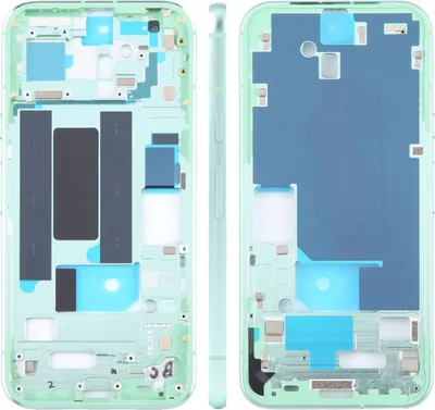 Produktbild von Für Google Pixel 8a Mittelrahmen Bezel Plate Ersatzteil Reparatur Grün