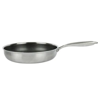 Produktbild von Pfanne, Edelst., Wabenstruktur, Ø24cm
