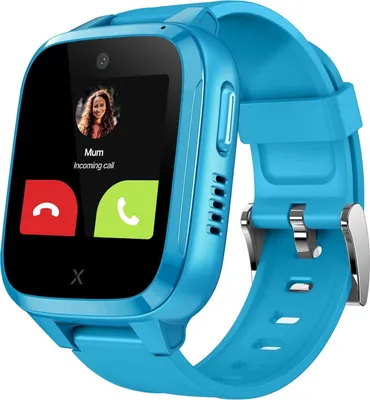 Produktbild von Xplora Kidzi Kinder-Telefonuhr, 4G, SIM, Anrufe, Nachrichten, Schulmodus, SOS, GPS, Kamera, Schrittzähler, 3 Monate Tarif inkl. (blau)