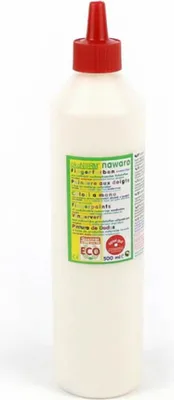 Produktbild von ökoNorm Fingerfarbe nawaro, Flasche 500ml - weiß