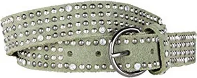 Immagine prodotto di TOM TAILOR per donna Accessorio Cintura in pelle con borchie verde cullet 90