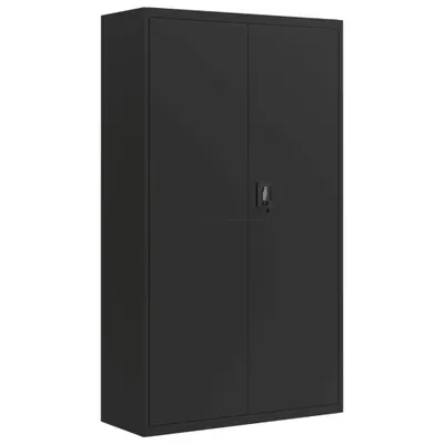 Obrázok produktu pre vidaXL Skriňa na dokumenty čierna 105x40x180 cm oceľ
