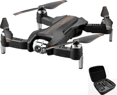 Imagen del producto de Cuadricóptero plegable de alta definición con cámara dual de 1080P, frecuencia de 2.4GHz, 6 ejes y 4 canales (color )
