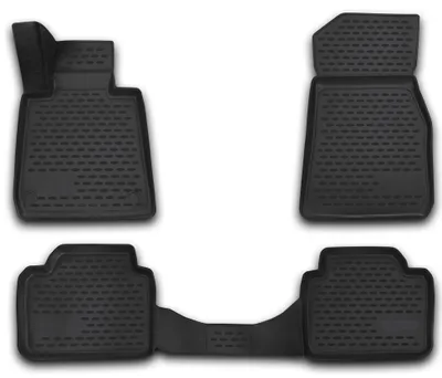 Produktbild von AD Tuning Gummi Fußmatten Set für 3er BMW F30 + F31 + 4er BMW F32 + F36