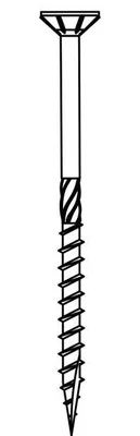 Produktbild von Holzbauschrauben mit Torx-Schlitzkopf - SENCO - WCCBO