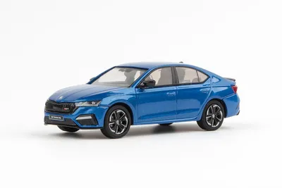 Obrázek produktu pro Škoda Octavia IV RS (2020) - Modrá Race Metalíza ABREX 1:43