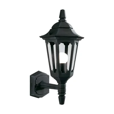 Image de Applique d'extérieur noire E27 60 W Parish Mini Elstead