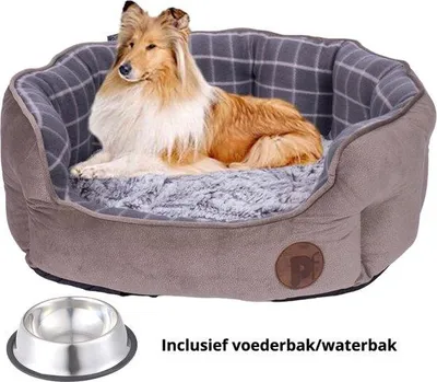 Produktbild von Hundekissen - Hundebett - nachhaltig - hochwertige Qualität - bequem - leicht zu reinigen