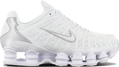 Produktbild von Nike Shox TL White Metallic Silver Max Orange - EU: 39