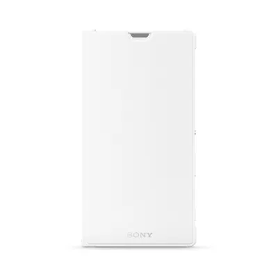 Produktbild von Sony - SCR16 Style - Book Tasche/Hülle/Case mit Standfuß - Sony Xperia Style T3 - Weiß