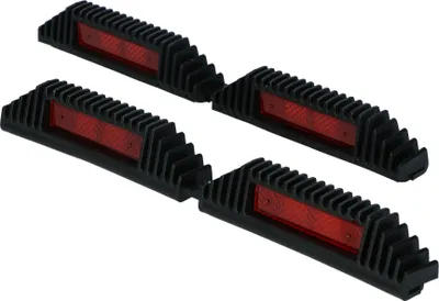 Immagine prodotto di Deurstripset 220mm zwart dubbel 2x60cm