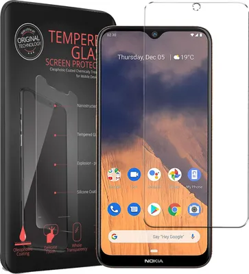 Immagine prodotto di 2x vetro blindato per Nokia 2.3 protezione dello schermo in vetro
