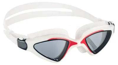 Image de Aqua Speed - Lunettes de natation « Raptor » pour hommes/femmes Unisexe PP324 (taille unique) (blanc/noir)