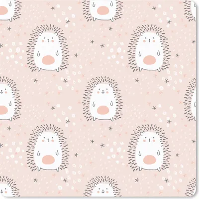 Produktbild von MuchoWow® Mauspad Mousepad Igel - Pastell - Kinder 30x30 cm - Mousepads - Maus Mat - Pad - Mausunterlage - Gaming