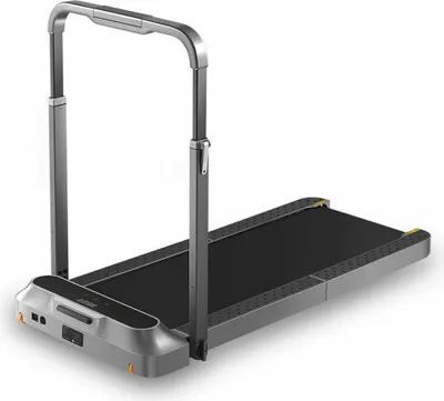 Zdjęcie produktu dla Kingsmith Bieżnia elektryczna Walking Pad TRR2F R2, 110 kg, 0,5 km/h, 12 km/h, Kalorie, Dystans, Prędkość, Step counter, Czas, Szary, Srebrny, uruchomienie, Spacer