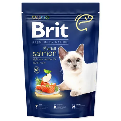 Obrázek produktu pro BRIT Premium by Nature Cat Adult Salmon 1,5 kg