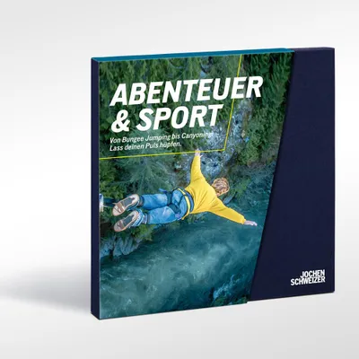 Produktbild von Jochen Schweizer Geschenkbox Abenteuer & Sport; Erlebnis verschenken oder selbst erleben;