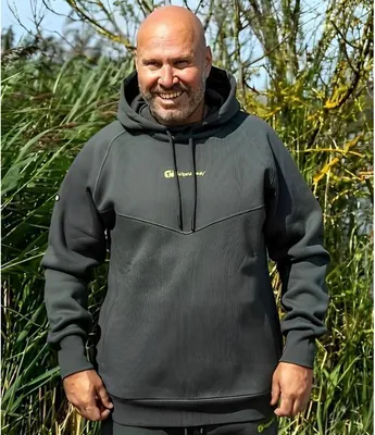 Produktbild von RidgeMonkey APEarel ThermaPro Heavyweight Hoody Green - Größe: L