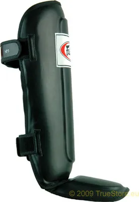 Produktbild von Fairtex Schienbein und Spannschoner - Instep Shin Guard SP3, Schwarz Größe L