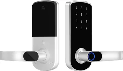 Produktbild von INF Smart Türschloss Fingerabdruck Tuya - TTLock Bluetooth für Haus, Wohnung Silber