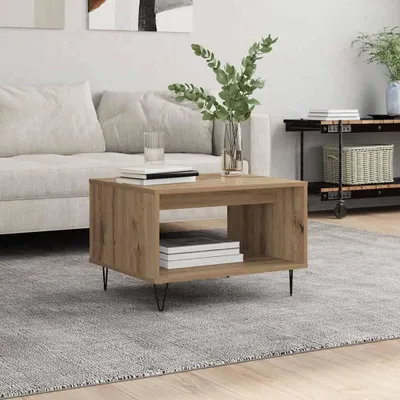Produktbild von Möbel Couchtisch Eiche handwerklich 60 x 50 x 40 cm Holzwerkstoff - Couchtische 879610