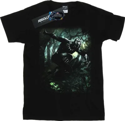 Immagine prodotto di Marvel - T-shirt "Jungle Run" da uomo BI15841 (S) (nero)