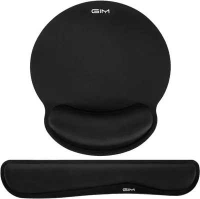 Produktbild von MODFU Mauspad, Gaming Mousepad mit Wasserdicht und Rutschfester Gummi für PC-Büro, Arbeit, Gaming, Studium, Laptop, Computer, Zuhause-Schwarz