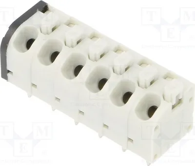 Immagine prodotto di 1 x Profilo di fissaggio per cavi con angolo di 45°: 6, 5 mm, 10 A, ETBM50060H401Z. Profili di fissaggio per