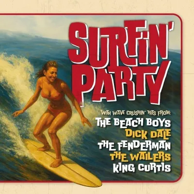 Immagine prodotto di Vari artisti - Surfin' Party (Edizione limitata) (Colorato) (180 g) (LP)