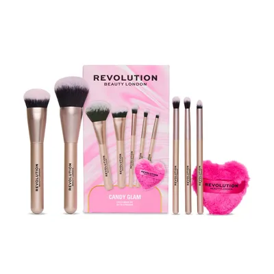 Productafbeelding van Revolution Candy Glam - Set van 6 make-upkwasten